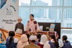 Murid Sekolah Rendah Frontier turut menyertai acara NITRA di bawah satu program yang mengetengahkan nilai melalui kesusasteraan Melayu secara kreatif dan interaktif.