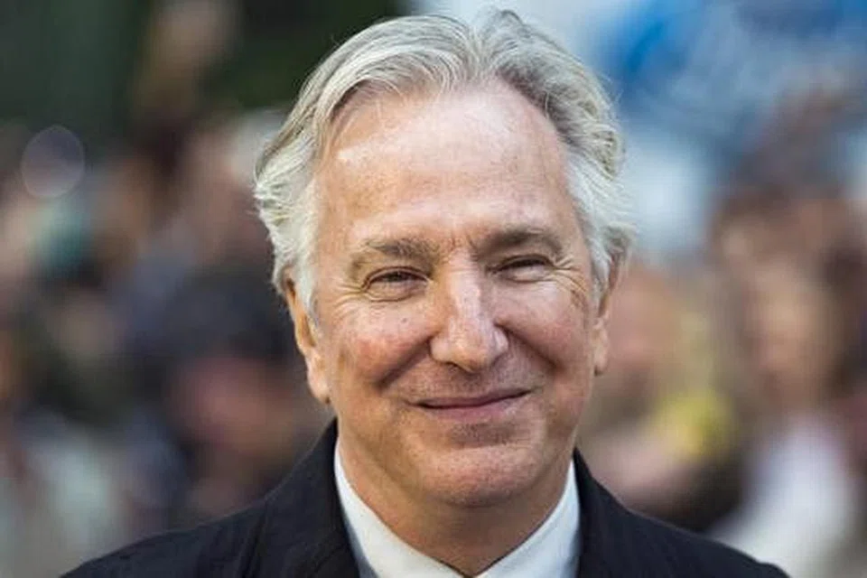 Pelakon veteran British Alan Rickman