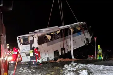 Bas yang dinaiki 58 penumpang itu terlibat dalam kemalangan maut yang berlaku di Norway pada 1.30 tengah hari, 26 Disember.