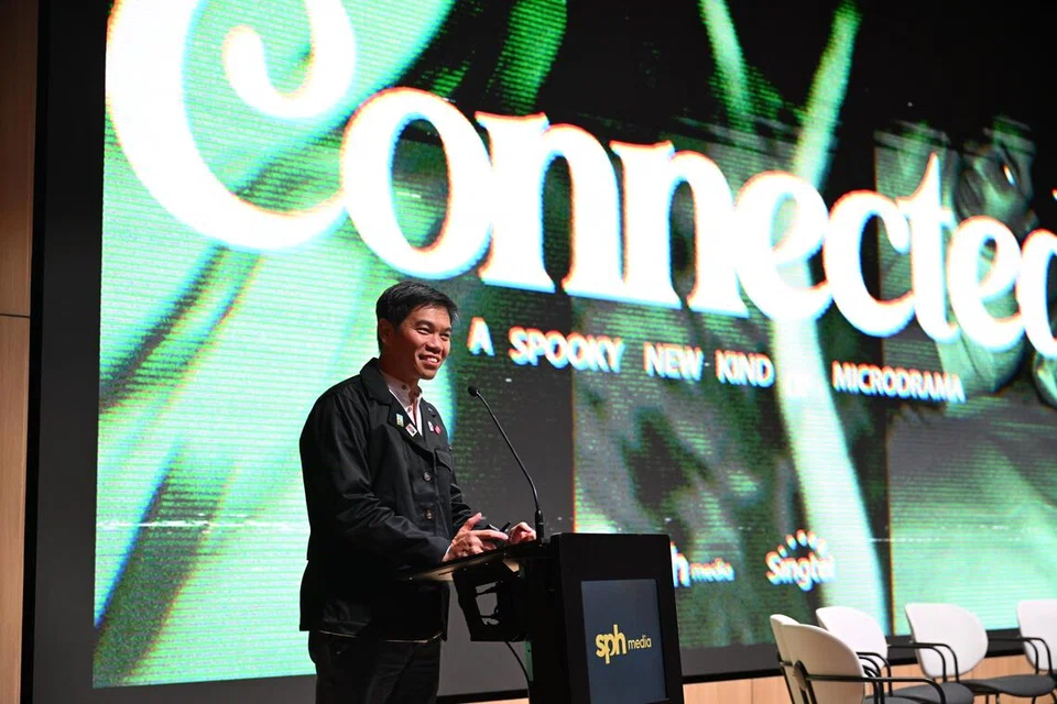 Connected, mikrodrama, SPH Media, stomp, managing director SPH, kuek yu chuang