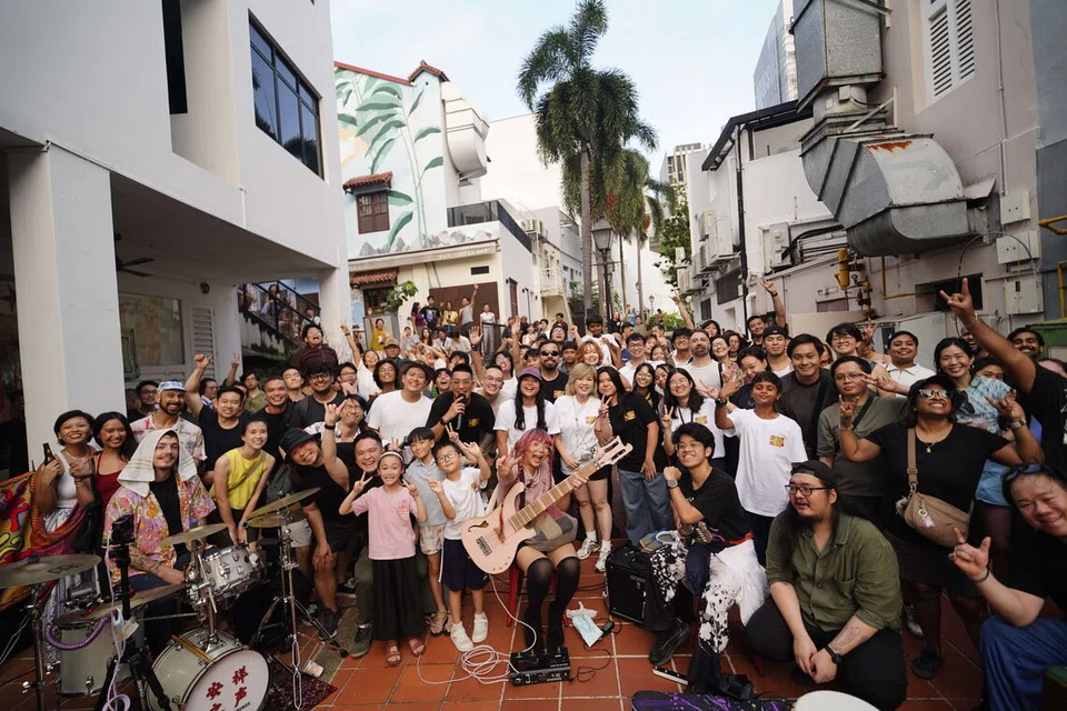 Kegiatan ‘Community Jamming with Ann Siang Sounds’ akan diadakan pada 18 Oktober.