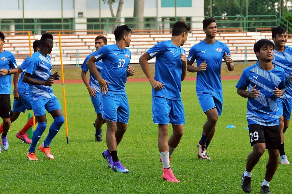 BURU KEMENANGAN PERTAMA: Home United antara tiga pasukan Liga-S - termasuk Balestier dan Warriors - yang masih memburu kemenangan pertama. 