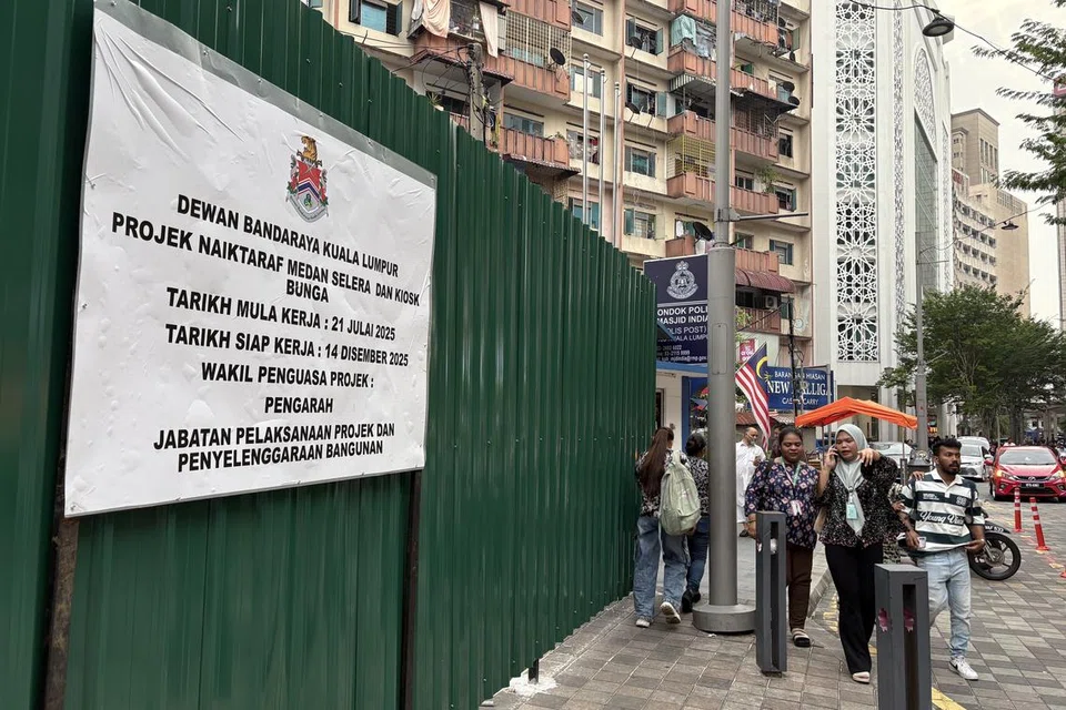 Jalan masjid India, kuala lumpur, dinaik taraf 