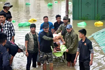 India, Bangladesh, flood, banjir
