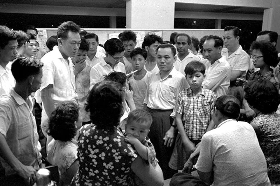 Encik Lee Kuan Yew pada 1961.