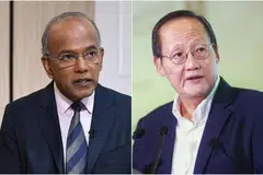 Dalam hantaran Facebook yang sama pada 16 Disember 2024, Menteri Ehwal Dalam Negeri merangkap Undang-Undang, Encik K. Shanmugam (kiri), dan Menteri Tenaga Manusia, Dr Tan See Leng, berkata kenyataan yang diterbitkan oleh syarikat media, Bloomberg, berhubung transaksi hartanah mereka adalah fitnah.