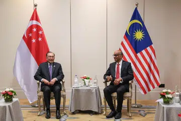 Presiden Tharman Shanmugaratnam bertemu Perdana Menteri Malaysia, Datuk Seri Anwar Ibrahim, pada 13 Julai sebagai sebahagian daripada rangka lawatan negara pertama Tuan Presiden ke Malaysia.