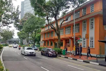 PERLU DIPULIH SEMULA: Bidaan yang memenangi tender oleh Penguasa Pembangunan Semula Bandar (URA) bagi tapak seluas dua hektar di Beach Road - tidak kurang daripada $1.138 bilion - perlu memulihara bekas Balai Polis Beach Road di situ. - Foto fail