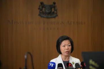 skim piramid China, warga Singapura ditahan, jenayah kewangan, SPF, MFA
