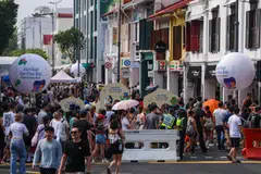 Hari Tanpa Kereta Sedunia, Joo Chiat Road, acara mampan