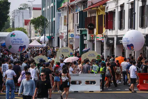 Hari Tanpa Kereta Sedunia, Joo Chiat Road, acara mampan