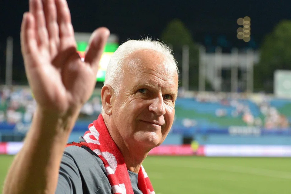 SELAMAT TINGGAL: Stange meninggalkan pasukan nasional tanpa meraih sokongan padu peminat atau pemain sendiri. - Foto THE STRAITS TIMES