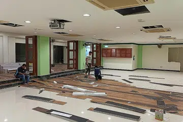 GIAT DIJALANKAN: Masjid Abdul Gafoor masih lagi meneruskan Projek Wakaf atau Sadaqah untuk mengumpul dana bagi kerja-kerja pemulihan dan naik taraf prasarana masjid. - Foto MASJID ABDUL GAFOOR