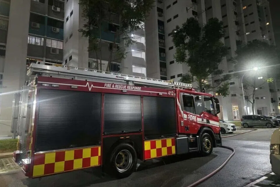 Pasukan Pertahanan Awam Singapura (SCDF) dimaklumkan mengenai kebakaran itu pada 3.55 pagi, 16 Ogos.