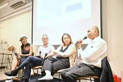 nmp, Cik Anthea Ong, Encik Laurence Lien, Cik Kuik Shiao-Yin dan Encik Chandra Mohan K. Nair