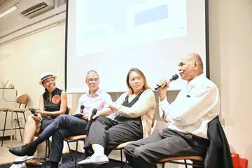 nmp, Cik Anthea Ong, Encik Laurence Lien, Cik Kuik Shiao-Yin dan Encik Chandra Mohan K. Nair