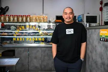 Sabar Menanti, makanan, tradisional