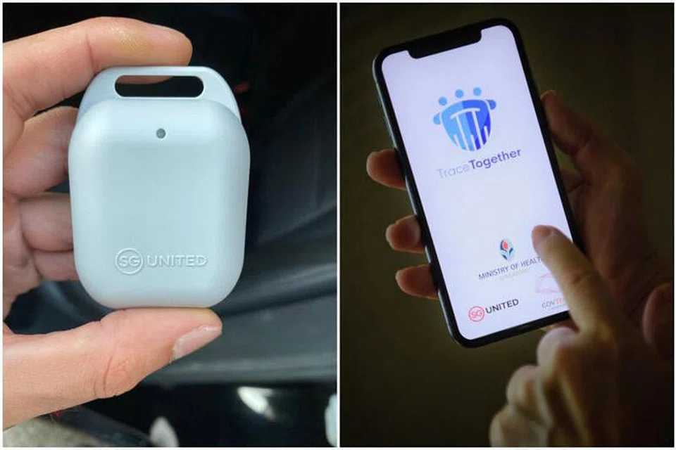 Muis galak jemaah menggunakan aplikasi TraceTogether serta mendapatkan token, demi keselamatan diri dan masjid. 