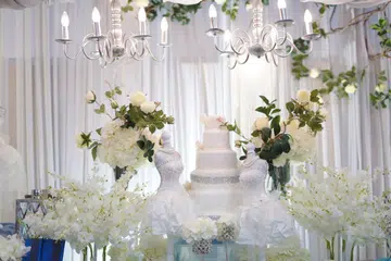 KEPERLUAN DI BAWAH SATU BUMBUNG: Pameran The Wedding Asia 2023 bertempat di Singapore Expo Dewan 6A ini, dipenuhi dengan lebih 150 gerai menarik dan keperluan pengantin. 