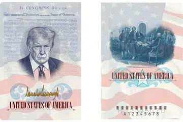 trump, pasport, as