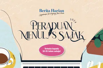 Peluang menyertai Peraduan Menulis Sajak BH dan menangi hadiah.