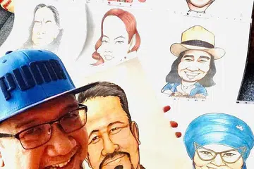 Kartunis senangi karya agung M. Nasir