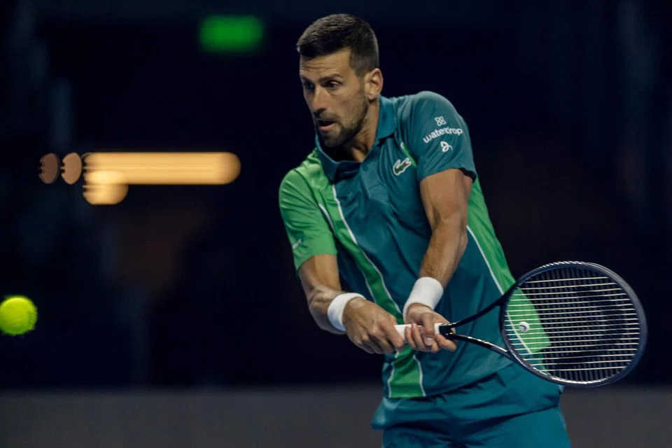 INGIN TERUS BERMAIN: Pemain tenis nombor satu dunia, Novak Djokovic ingin terus beraksi dan berharap dapat melanjutkan kerjayanya menjangkau usia 40 tahun. 