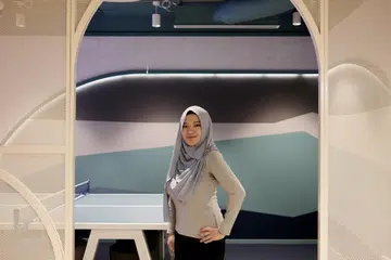 USAHA DIIKTIRAF: Cik Hamidah Aidillah Mustafa merupakan pengasas firma analisis data, Parrot Social, yang menawarkan khidmat bagi klien meramal trend atau arah aliran perniagaan pada masa depan.