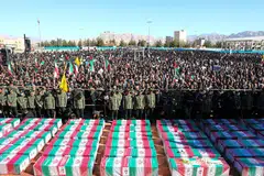 SERANGAN PENGGANAS: Sekurang-kurangnya 100 orang dipercayai terbunuh dalam serangan di Kerman, bandar di selatan Iran pada 3 Januari.