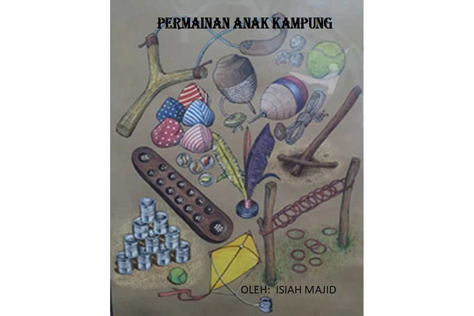 PENERBITAN BUKU: Sebuah buku yang memaparkan pelbagai permainan anak kampung merupakan antara usaha Majlis Pusat melestarikan penggunaan bahasa Melayu. - Foto MAJLIS PUSAT 