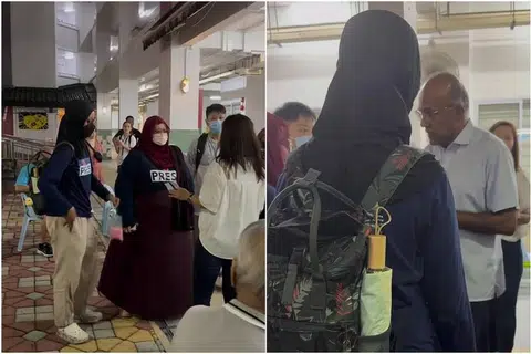 Sesi bertemu penduduk Menteri Ehwal Dalam Negeri merangkap Undang-Undang, Encik K. Shanmugam dan Menteri Penerangan dan Pembangunan Digital, Cik Josephine Teo telah diganggu oleh individu-individu yang dipercayai merupakan ahli kumpulan aktivis Monday of Palestine Solidarity . 