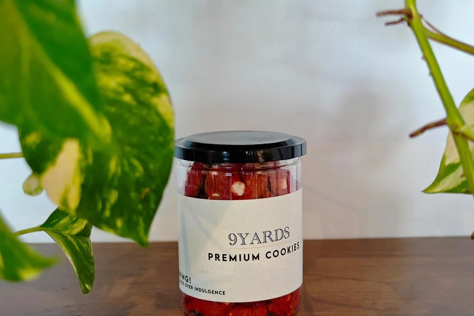 Biskut ‘Red Velvet’ dari ‘9 Yards Coffee and Bistro’.