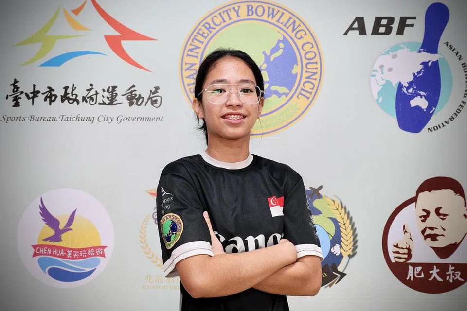 RAIH PINGAT: Pemain boling Singapura, Nur Irdina Hazly, membawa pulang empat pingat daripada Kejohanan Boling Antara Bandar Asia di Taichung, Taiwan, yang berlangsung pada 8 hingga 12 Januari.