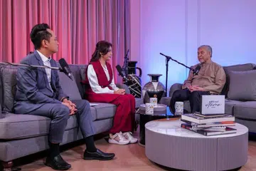 Presiden Umno yang juga Timbalan Perdana Menteri Malaysia, Datuk Seri Dr Ahmad Zahid Hamidi, ketika sesi temu bual podcast Buletin TV3, pada 2 Februari.