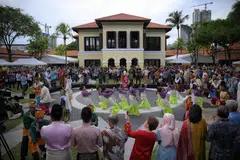 Singapura, Taman Warisan Melayu, TWM, pelawat, visitors,  Mohamed Hafiz Mohamed Shariff