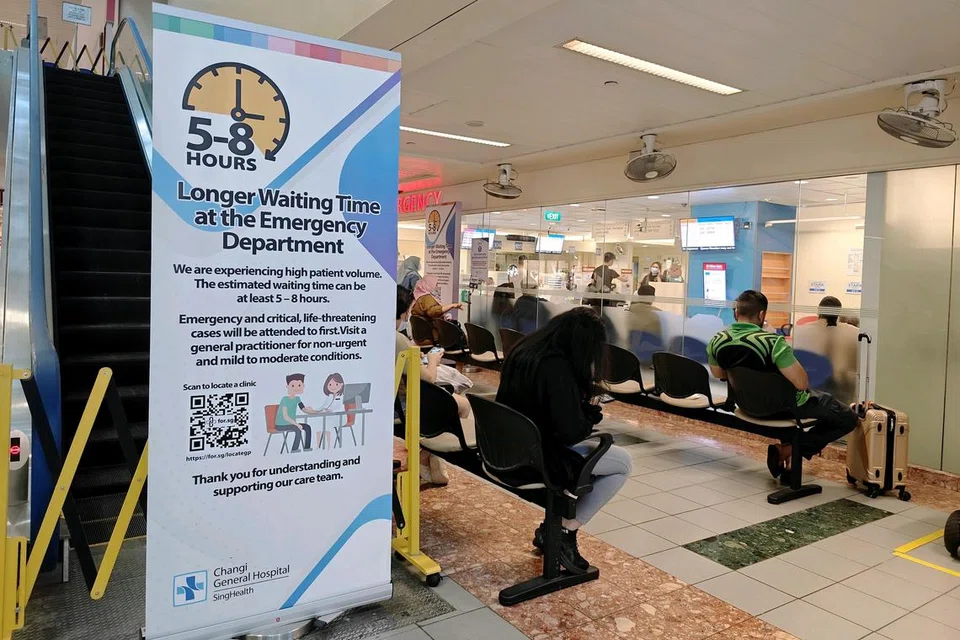 jabatan kecemasan, A&E, lama tunggu