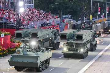 Kenderaan Berperisai Pelancar Jambatan Hunter, HT-AVLB, NDP 2025 