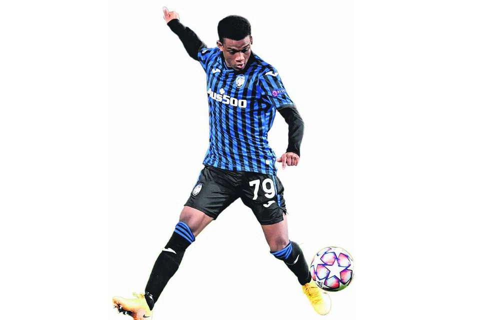 SENYAP-SENYAP BERPINDAH KELAB: AMAD DIALLO: Pemain berasal dari Ivory Coast berusia 18 tahun ini berpindah ke Manchester United dari Atalanta Serie A Italy. - Foto AFP. 