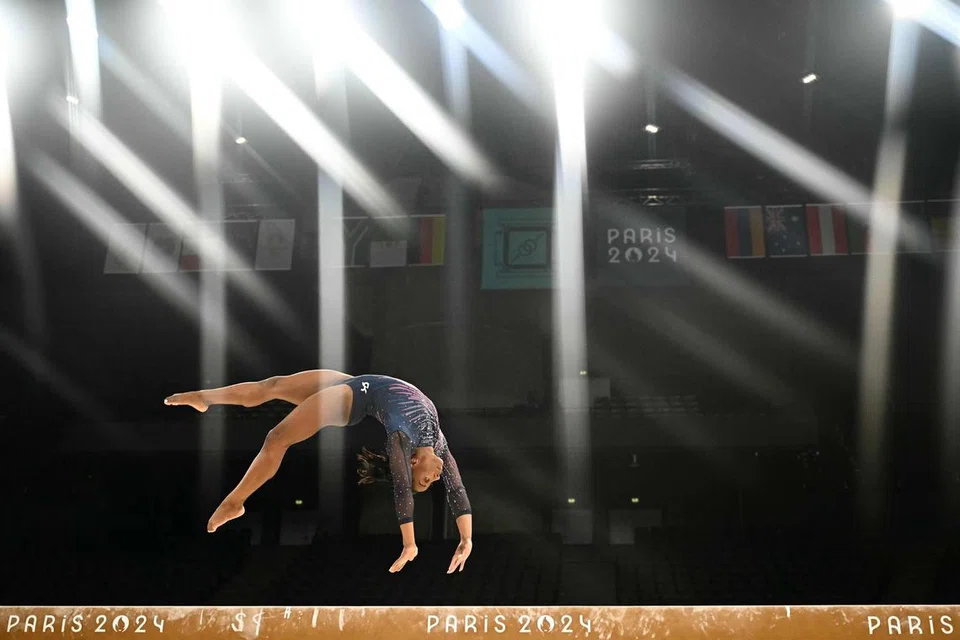 Simone Biles dianggap sebagai antara atlet gimnastik paling terkenal di dunia. 