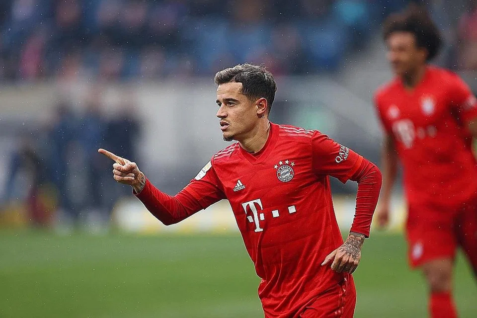 KEMBALI KE EPL?: Coutinho,, yang sedang dipinjamkan oleh Barcelona kepada Bayern Munich, dilaporkan akan kembali beraksi di EPL dengan menyertai Chelsea pada musim panas ini. - Foto REUTERS