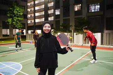 pickleball, bising, ruang awam, aduan dari penduduk