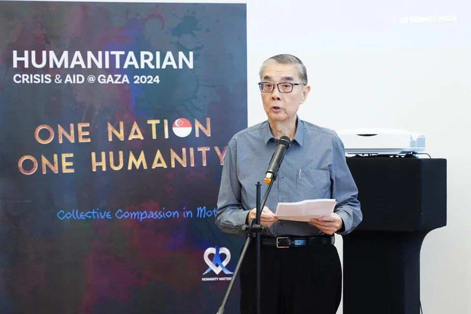 Duta Kelana dan pengerusi Humanity Matters, Encik Ong Keng Yong berkata beliau amat berbesar hati dengan sambutan baik daripada warga Singapura sejak badan tersebut memulakan pengumpulan dana pada 8 Mac.