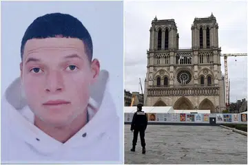 Brahim Issaoui kini masih dirawat di hospital selepas ditembak beberapa kali oleh polis menyusuli serangan menggunakan pisau itu di gereja Notre-Dame di bandar Nice pada 29 Okt 202. - Foto-foto: REUTERS, AFP 