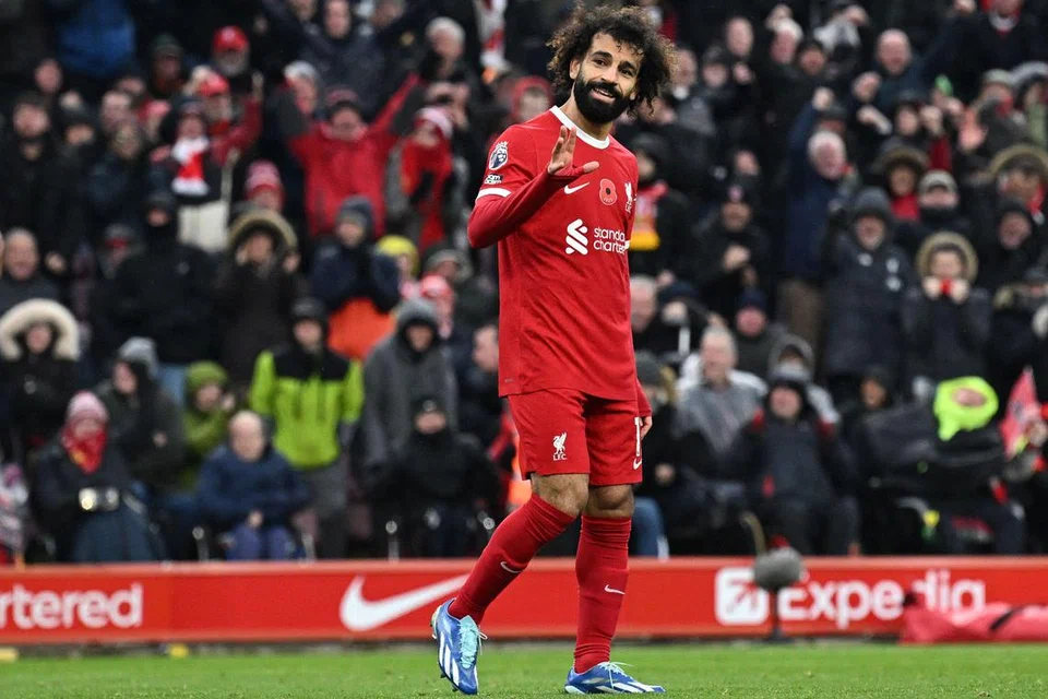 SASAR GOL BERSEJARAH: Penyerang asal Mesir Liverpool, Mo Salah, hanya memerlukan satu lagi gol untuk mencapai 150 gol dalam EPL.