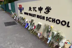 MENGAKU SALAH: Remaja berkenaan mengaku bersalah atas tuduhan membunuh rakan sekolahnya di Sekolah Tinggi River Valley pada 2021.