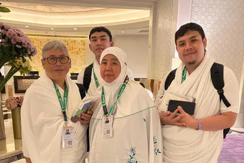 Haji, Tanah Suci, Komplikasi Jantung, ibu, Noridah Mohammed Nasir, Azmi Ramlan