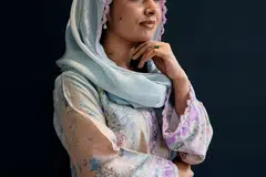 Pemenang Hadiah Keamanan Nobel Pakistan, Malala Yousafzai, bergambar potret semasa temu bual dengan AFP di London pada 12 Julai 2024. Malala menggesa Pakistan untuk “menterbalikkan” dasar mengusir warga Afghanistan tanpa izin dalam temu bual dengan AFP.