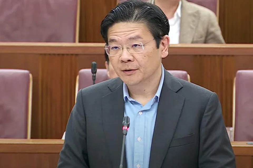 KEPENTINGAN NEGARA: Timbalan Perdana Menteri, Encik Lawrence Wong, berkata Singapura tidak memilih pihak dan negara ini tidak seharusnya mengimport politik luar ke dalam negara. Beliau berkata demikian semasa membahaskan usul berkaitan konflik Israel-Hamas.