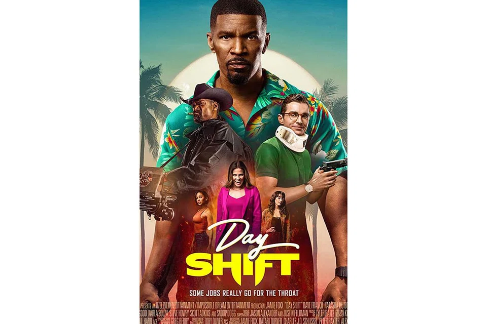 'DAY SHIFT': Filem ini dibintangi pelakon Hollywood, Jamie Foxx.