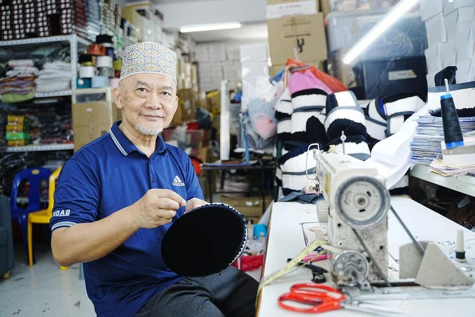 Encik Abdul Wahab Abdullah kini mengendalikan perniagaannya dari gudang di 3013 Bedok Industrial Park E.